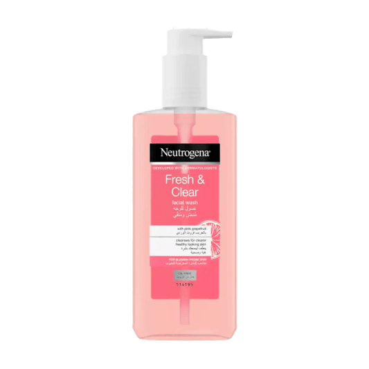 Neutrogena Visibly Clear Pink Grapefruit Facial Wash, 200ml - Vaids Pharmacy