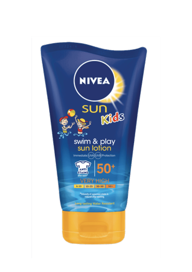 Nivea Sun Kids Swim & Play Lotion SPF50+ 150ml - Vaids Pharmacy