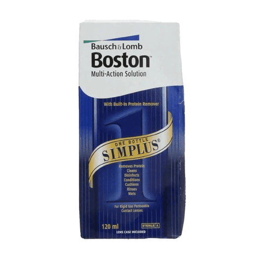 Bausch+Lomb Boston Simplus Solution, 120ml - Vaids Pharmacy