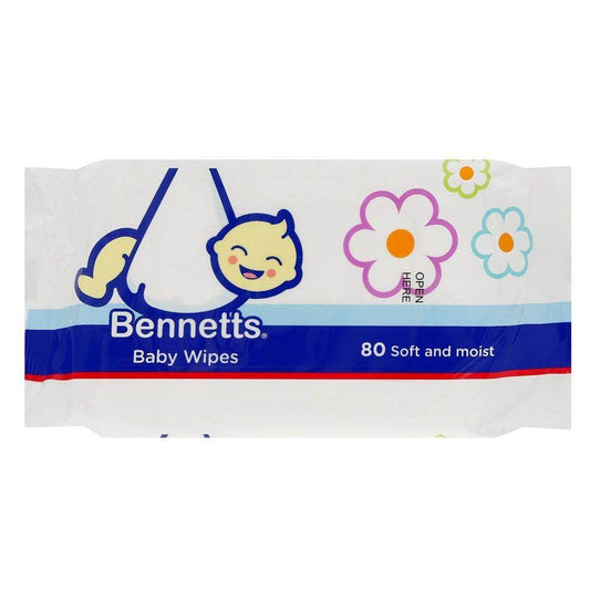 Bennetts Baby Wipes, 80's - Vaids Pharmacy