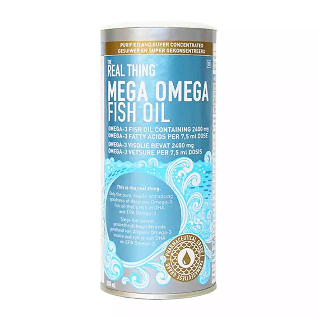 The Real Thing Mega Omega Fish Oil, 200ml - Vaids Pharmacy