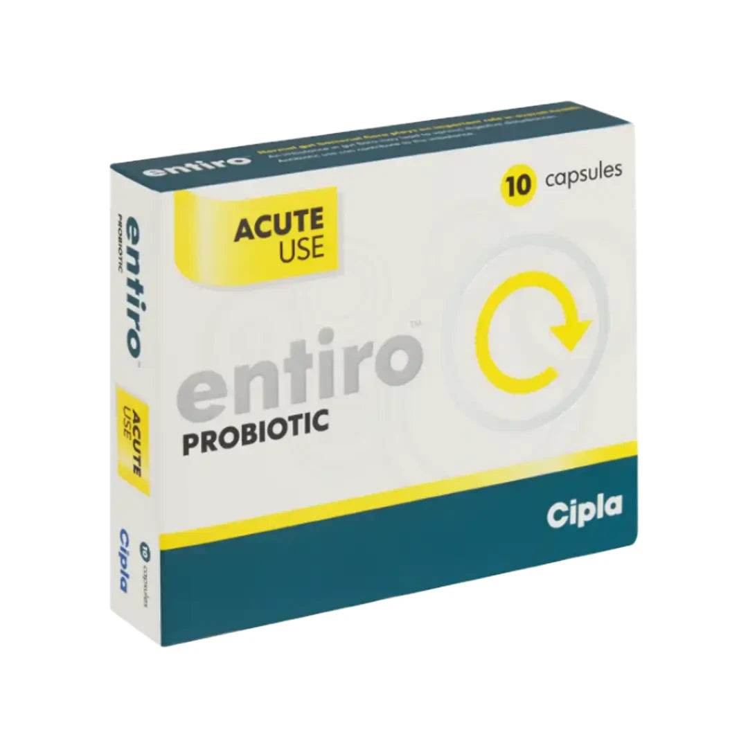 Entiro Probiotic Capsules, 10's - Vaids Pharmacy