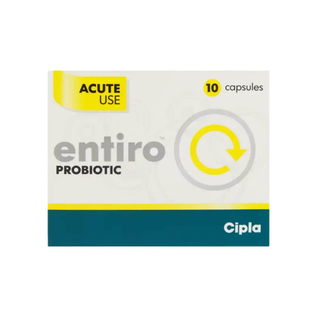 Entiro Probiotic Capsules, 10's - Vaids Pharmacy