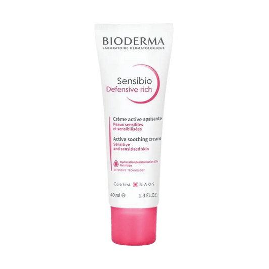 Bioderma Sensibio Defensive Rich Cream, 40ml - Vaids Pharmacy