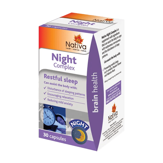 Nativa Night Complex Capsules, 30's - Vaids Pharmacy