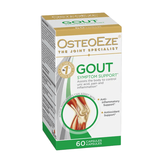 OsteoEze Gout Symptom Support Capsules, 60's - Vaids Pharmacy