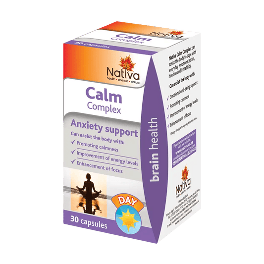Nativa Calm Complex Capsules, 30's - Vaids Pharmacy