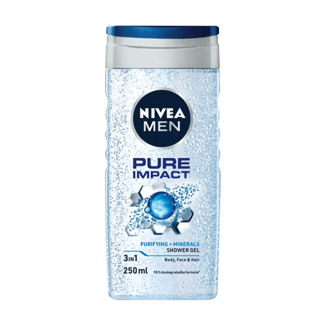 Nivea Men Shower Gel Assorted, 250ml - Vaids Pharmacy