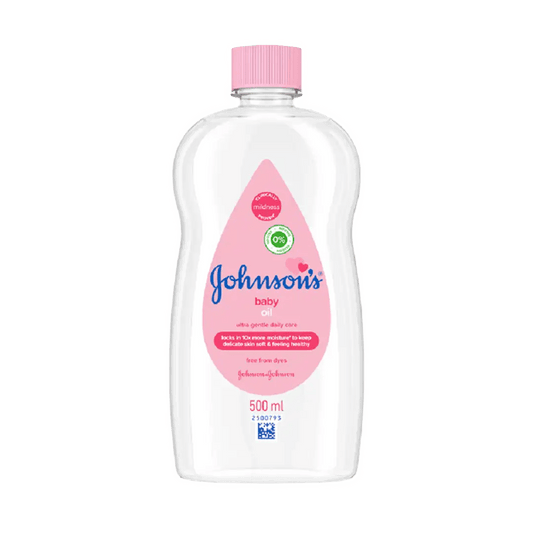 Johnson's Baby Oil, 500ml - Vaids Pharmacy