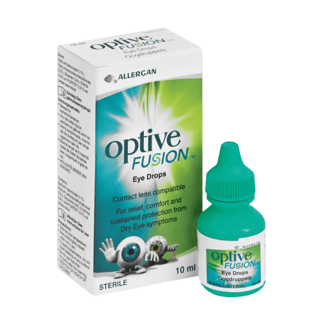 Allergan Optive Fusion Eye Drops, 10ml - Vaids Pharmacy