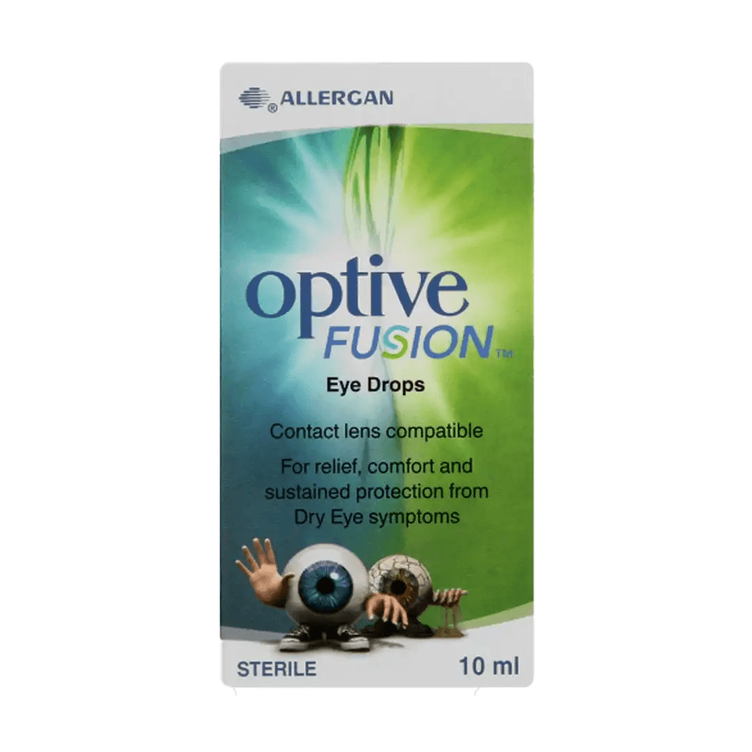 Allergan Optive Fusion Eye Drops, 10ml - Vaids Pharmacy