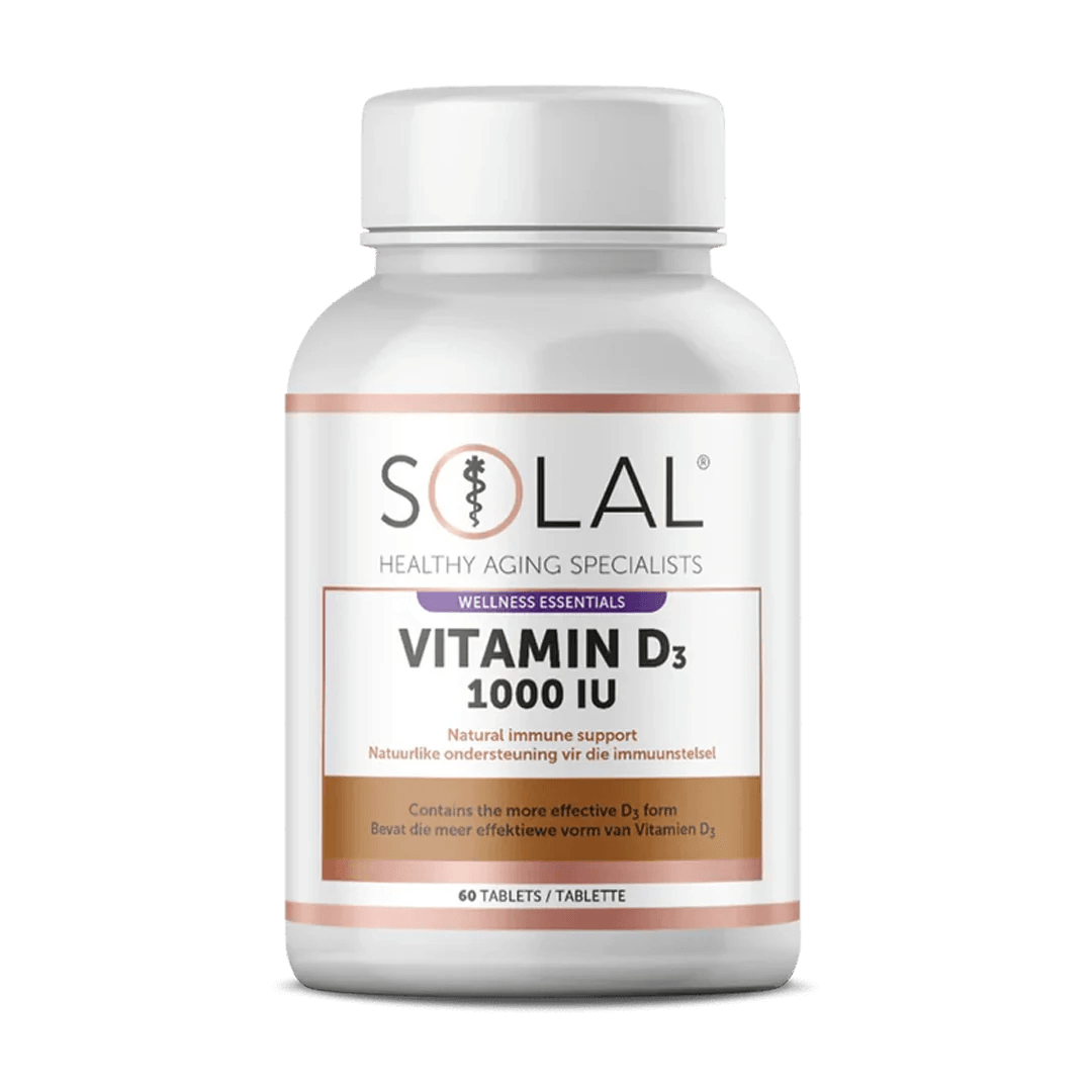 Solal Vitamin D3 1000 IU Tablets, 60's - Vaids Pharmacy