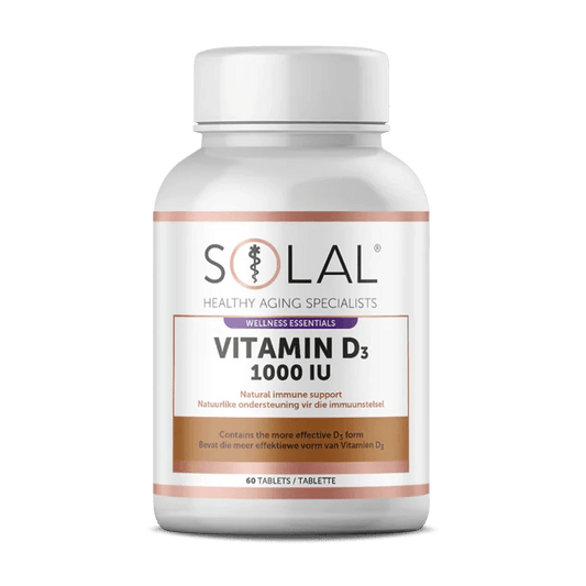 Solal Vitamin D3 1000 IU Tablets, 60's - Vaids Pharmacy