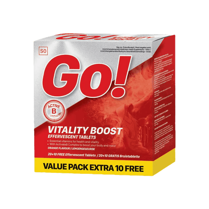 Nativa Go! Vitality Boost Effervescent Tablets, 30's - Vaids Pharmacy
