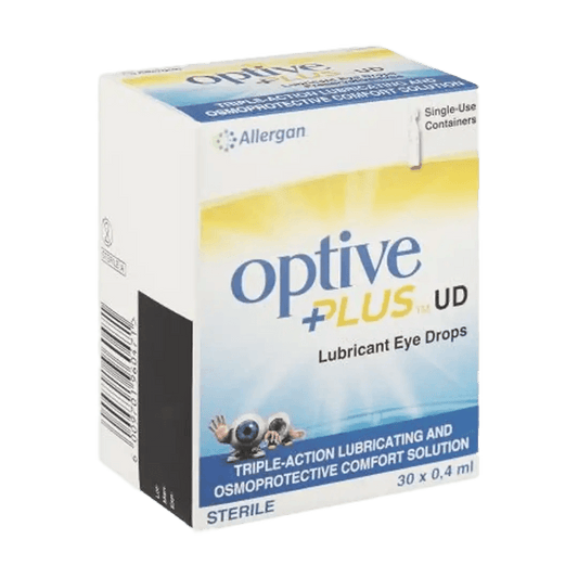 Optive Plus UD 30x0,4ml - Vaids Pharmacy