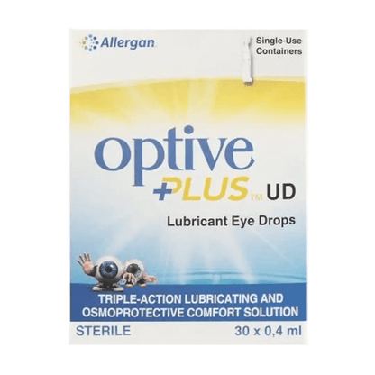 Optive Plus UD 30x0,4ml - Vaids Pharmacy