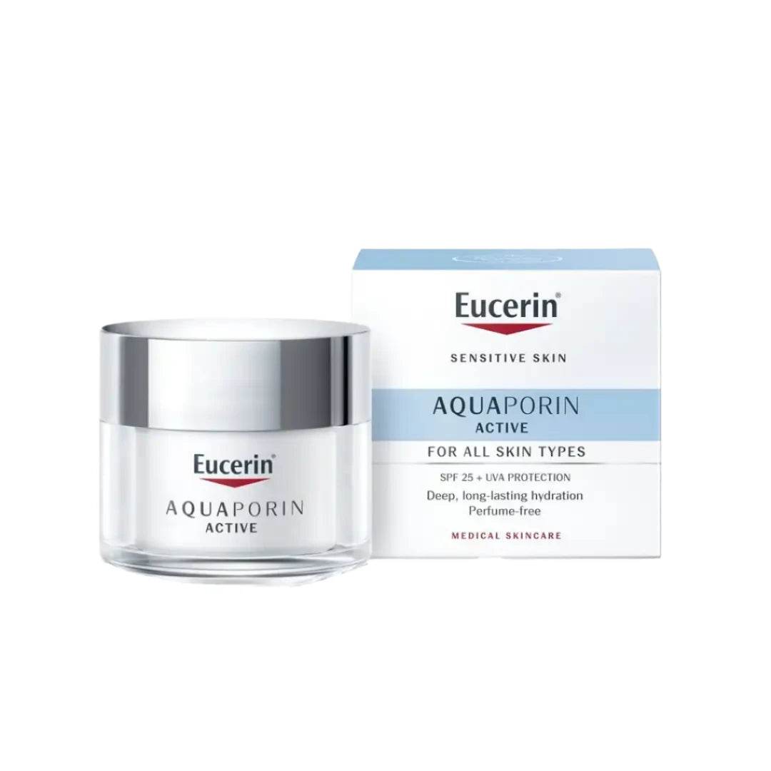 Eucerin AquaPorin Active SPF25 for Dry Skin, 50ml - Vaids Pharmacy