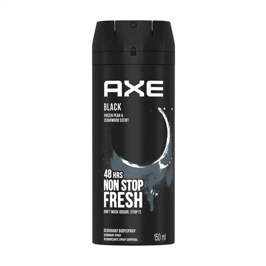 Axe Black Body Spray, 150ml - Vaids Pharmacy