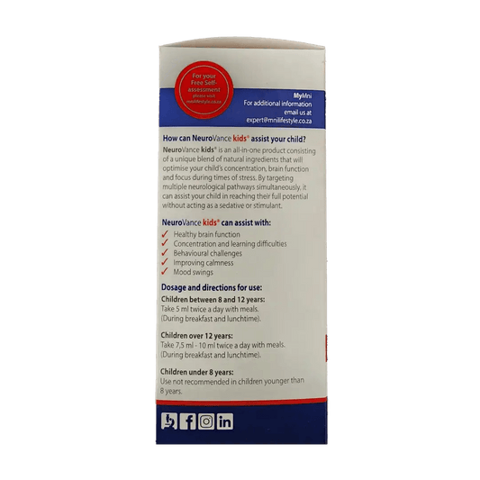 MNI NeuroVance Kids Syrup, 200ml - Vaids Pharmacy