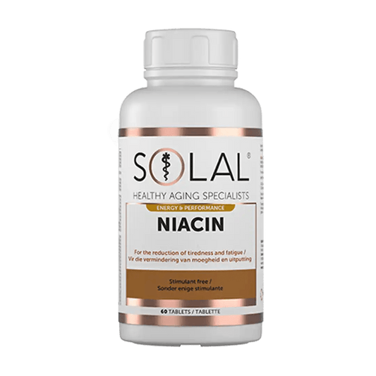 Solal Niacin 35mg Tablets, 60's - Vaids Pharmacy