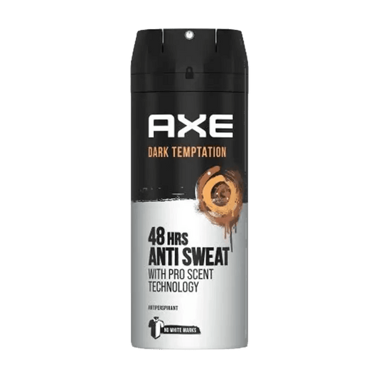 Axe Dark Temptation Antiperspirant Aerosol, 150ml - Vaids Pharmacy