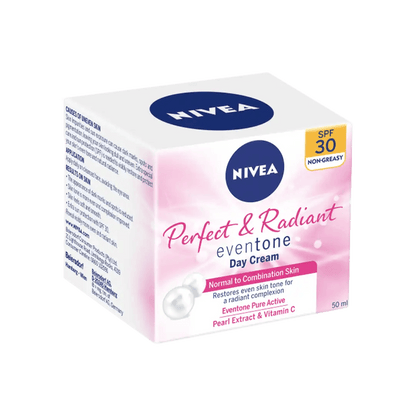 Nivea Perfect and Radiant Day Cream SPF30, 50ml - Vaids Pharmacy