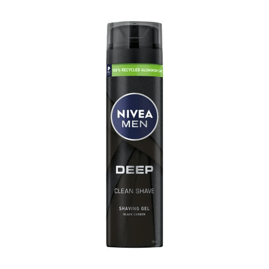 Nivea Men Deep Clean Shaving Gel, 200ml - Vaids Pharmacy