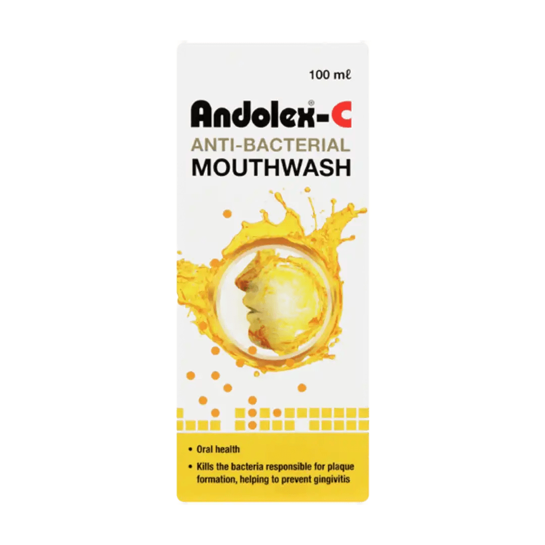 Andolex-C Anti-Bacterial Mouthwash, 100ml - Vaids Pharmacy
