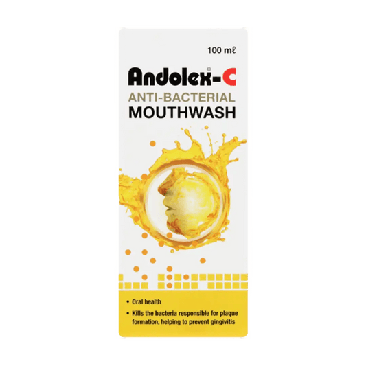 Andolex-C Anti-Bacterial Mouthwash, 100ml - Vaids Pharmacy