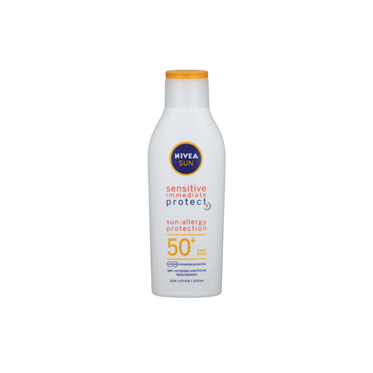 Nivea Sun Sensitive Sun Lotion SPF50+, 200ml - Vaids Pharmacy