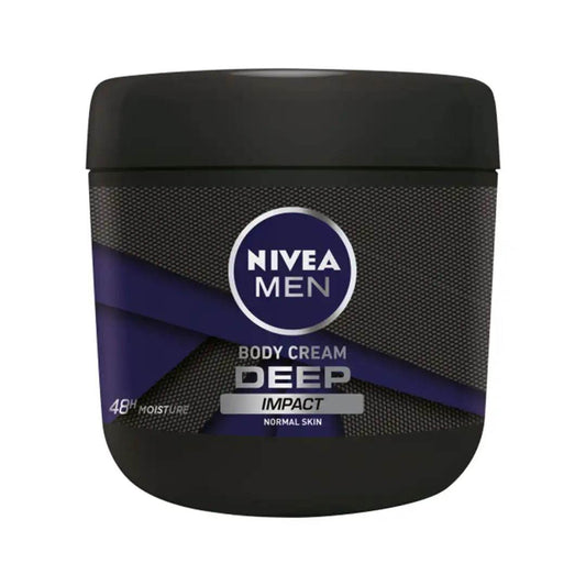 Nivea Men Body Cream Deep Impact, 400ml - Vaids Pharmacy