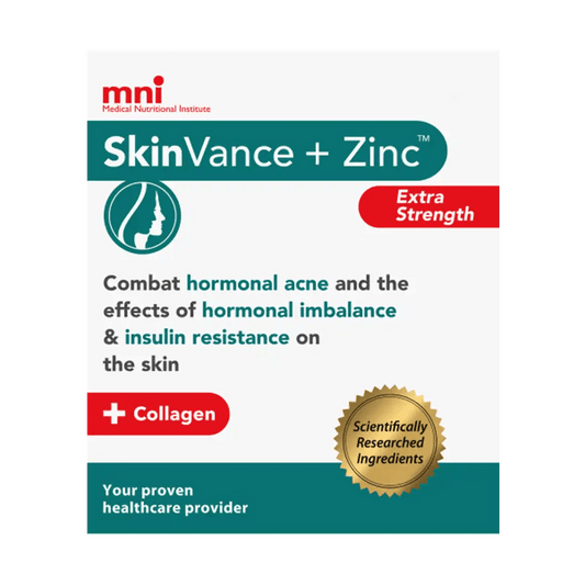 MNI SkinVance + Zinc + Collagen Extra Strength, 30 Day Pack - Vaids Pharmacy