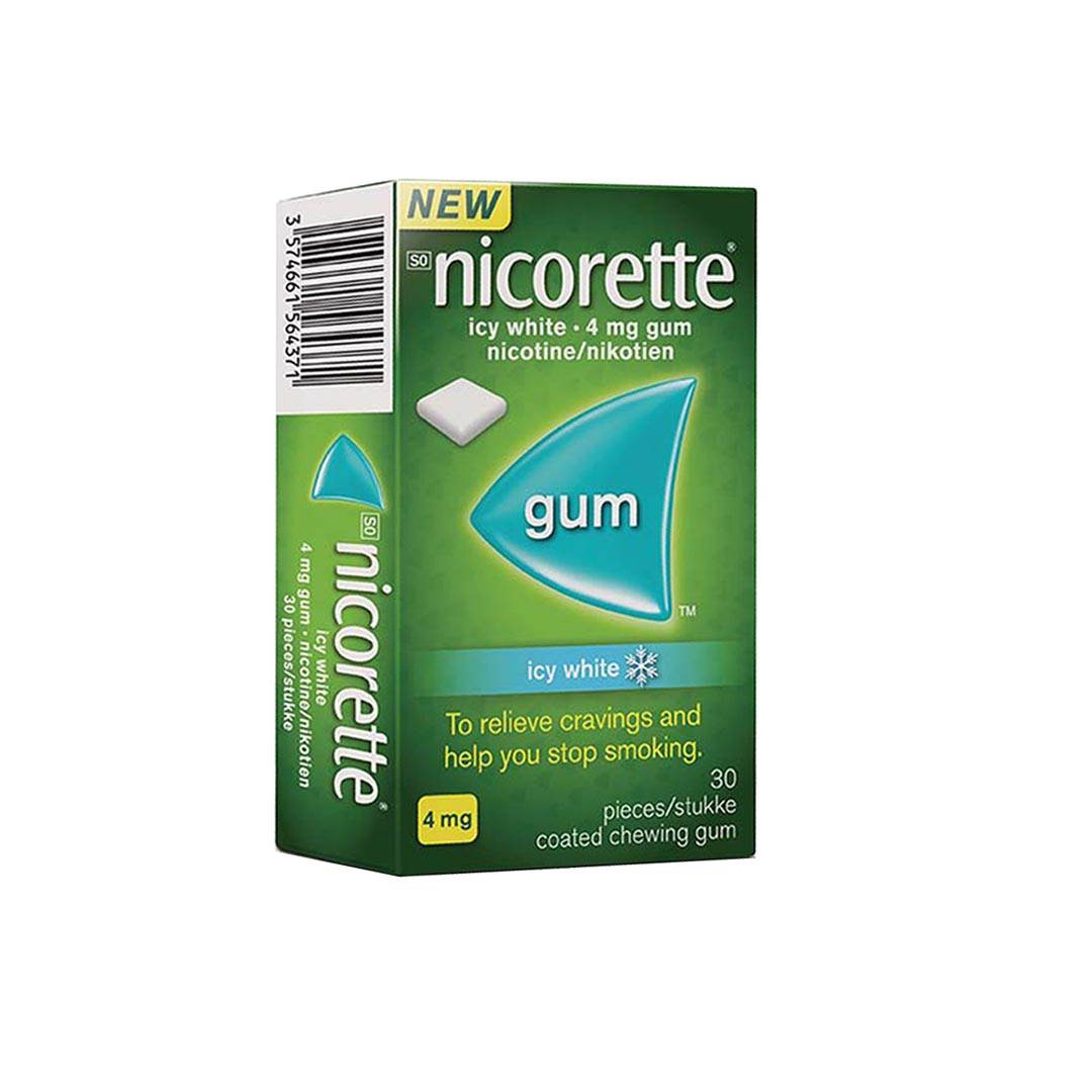 Nicorette Gum 4mg Assorted, 30's - Vaids Pharmacy