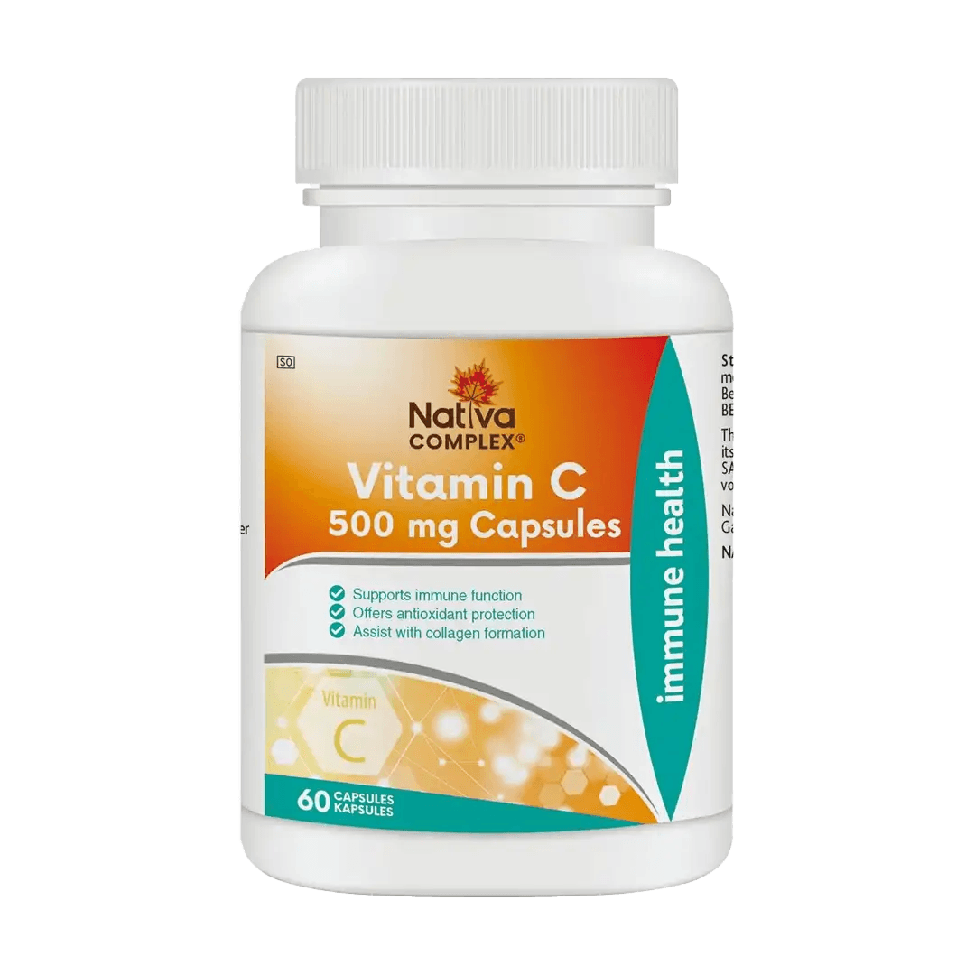 Nativa Complex Vitamin C Capsules, 60's - Vaids Pharmacy