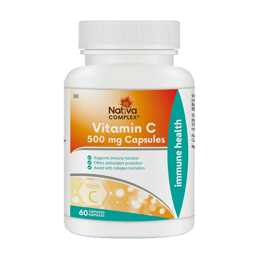 Nativa Complex Vitamin C Capsules, 60's - Vaids Pharmacy