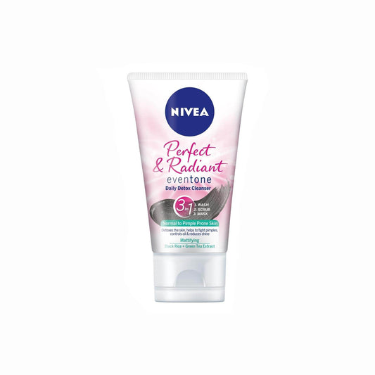 Nivea Perfect & Radiant Daily Detox Cleanser, 150ml - Vaids Pharmacy