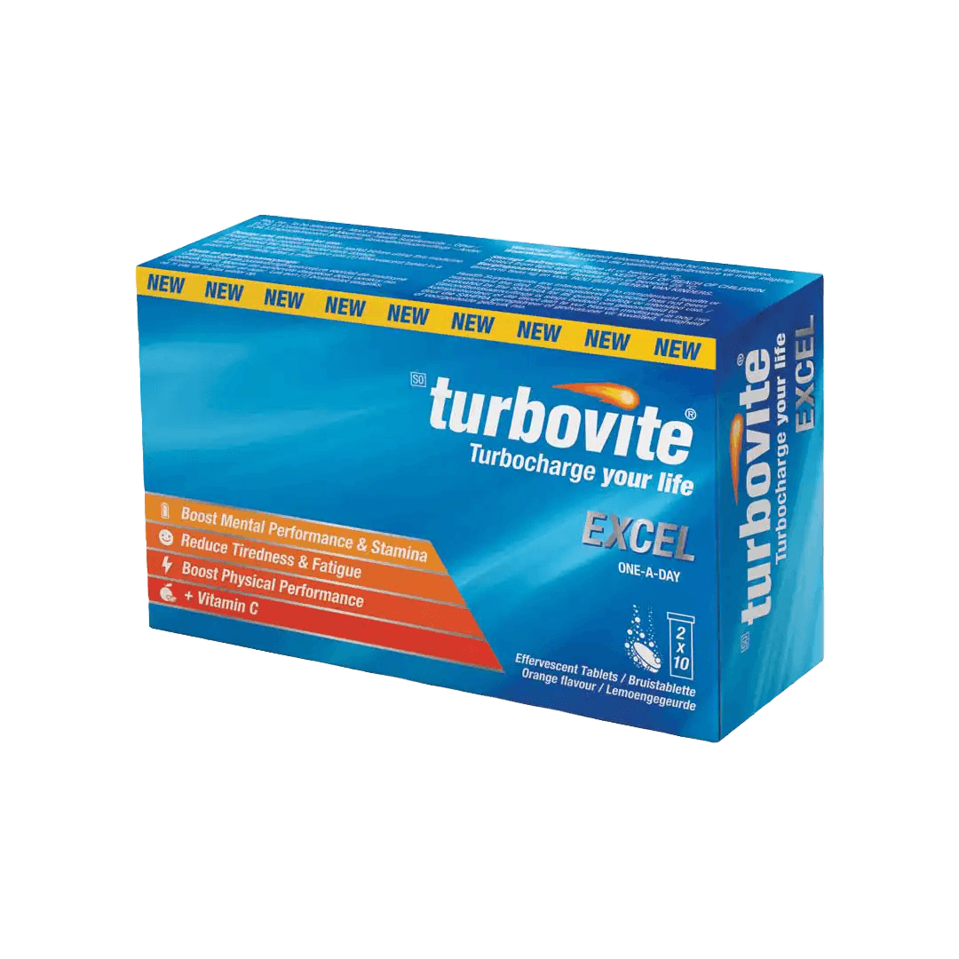 Turbovite Excel Effervescent Tablets, 20's - Vaids Pharmacy