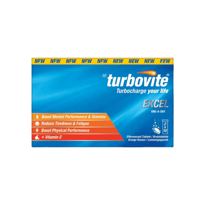 Turbovite Excel Effervescent Tablets, 20's - Vaids Pharmacy