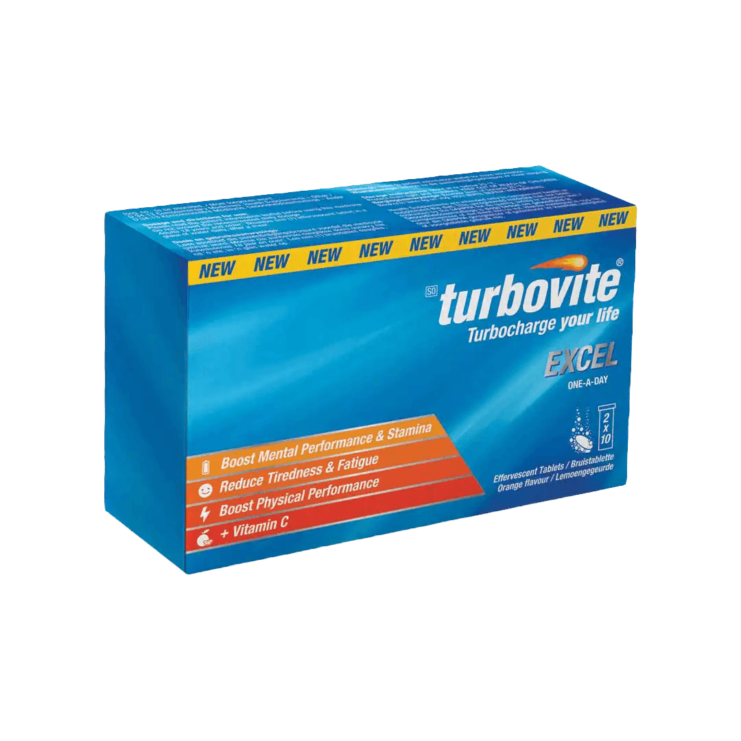 Turbovite Excel Effervescent Tablets, 20's - Vaids Pharmacy