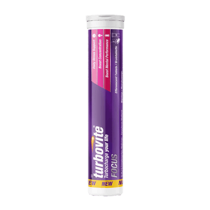 Turbovite Focus Effervescent Tablets, 20's - Vaids Pharmacy