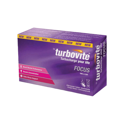 Turbovite Focus Effervescent Tablets, 20's - Vaids Pharmacy