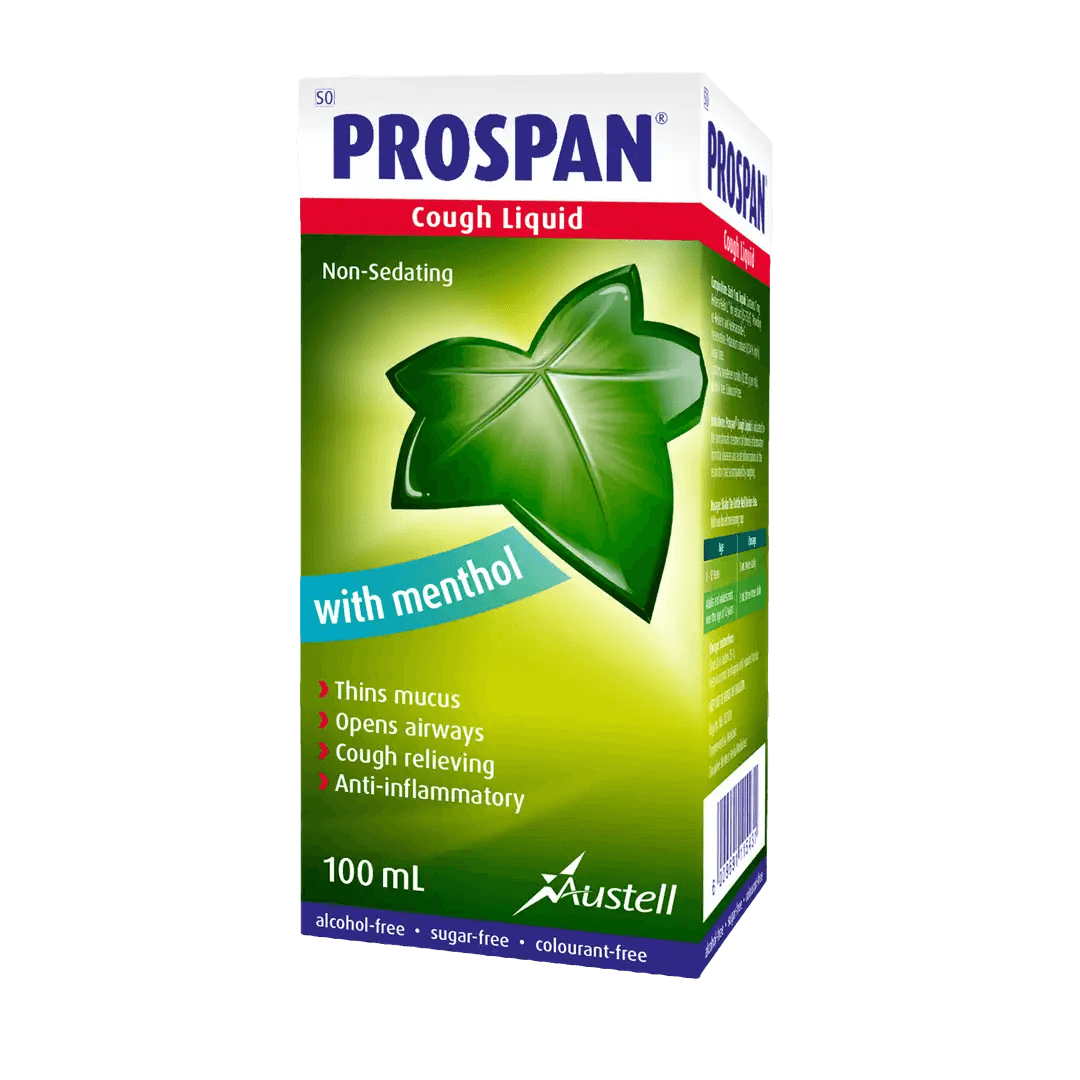Prospan Cough Syrup Menthol 7mg, 100ml - Vaids Pharmacy