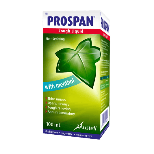 Prospan Cough Syrup Menthol 7mg, 100ml - Vaids Pharmacy