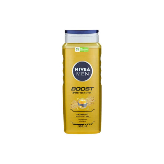 Nivea Men Boost Shower Gel, 500ml - Vaids Pharmacy