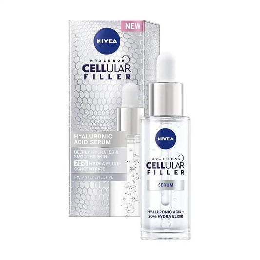 Nivea Cellular Filler Hyaluronic Acid Anti-Age Face Serum 30ml - Vaids Pharmacy