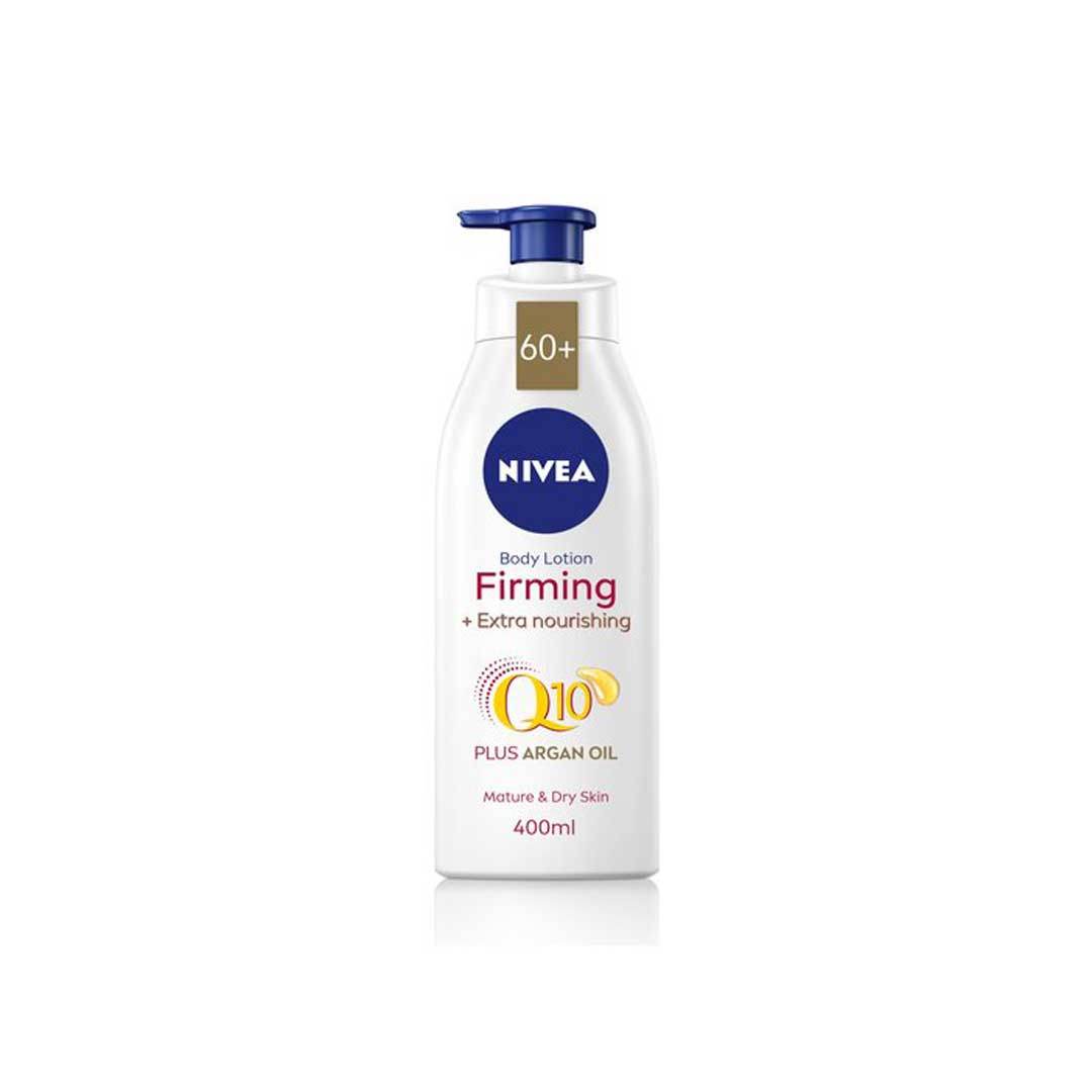 Nivea Q10 Firming Body Lotion + Extra Nourishing Q10+ Argan Oil, 400ml - Vaids Pharmacy