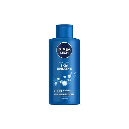 Nivea Men Skin Breathe Body Lotion, 400ml - Vaids Pharmacy