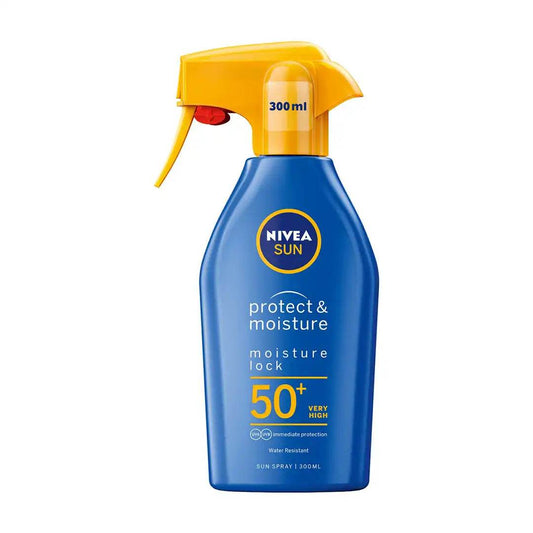 Nivea Sun Protect & Moisture Trigger Spray Spf50+ Sunscreen, 270ml - Vaids Pharmacy