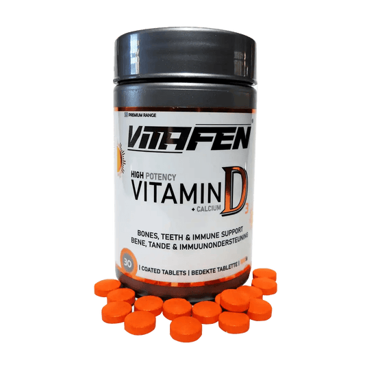 Vitafen Vitamin D3 1000iu & Calcium Tablets, Assorted - Vaids Pharmacy