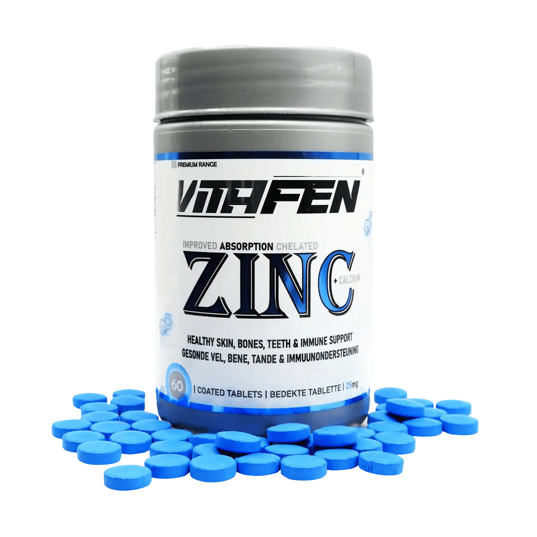 Vitafen Zinc Forte & Calcium Tablets, 60's - Vaids Pharmacy